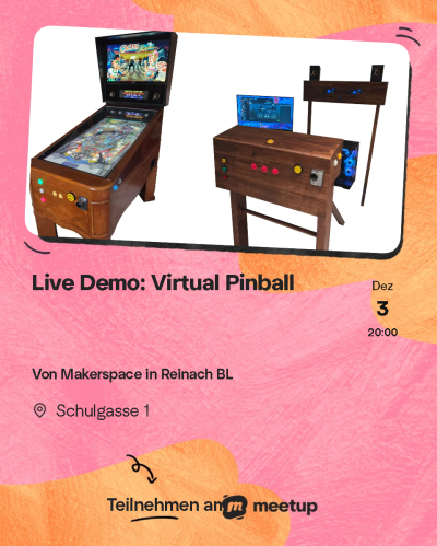 Live Demo: Virtual Pinball