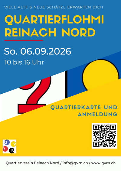 Quartierflohmarkt Reinach Nord 