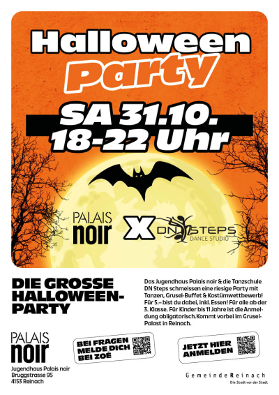 Halloween - Party für Kinder und Jugendliche