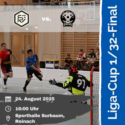 Unihockey 1/32-Final Cup-Knaller: Reinacher SV vs. Blau-Gelb Cazis