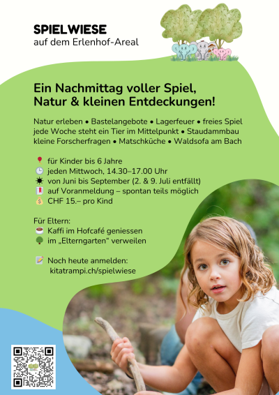Spielwiese für Kinder bis 6 Jahre