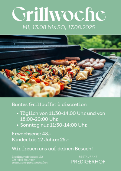 Grillwoche auf dem Predigerhof