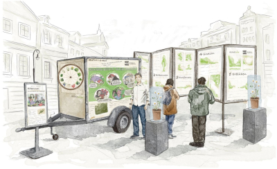 Neophytenausstellung mit Infomobil im Rahmen des «Festival der Natur»