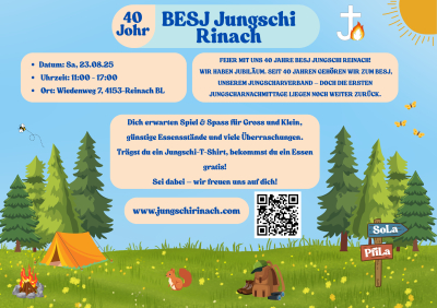 40 Jahre BESJ Jungschar Reinach