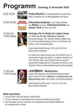 Senioremäss Programm