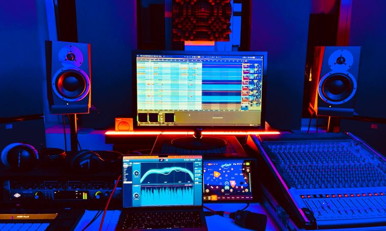 Hier lernen MusikschülerInnen Beats und Sound zu produzieren.  Foto: Gemeinde Reinach