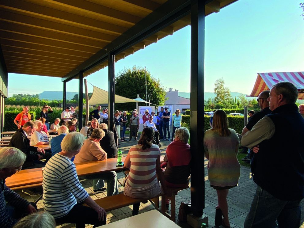 «Dialog im Quartier Steinreben» mit dem Gemeinderat
