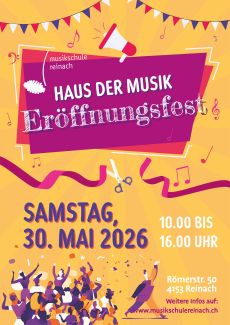 Das «Haus der Musik» wird eröffnet: Ein Fest für Musikliebhabende und Kreative