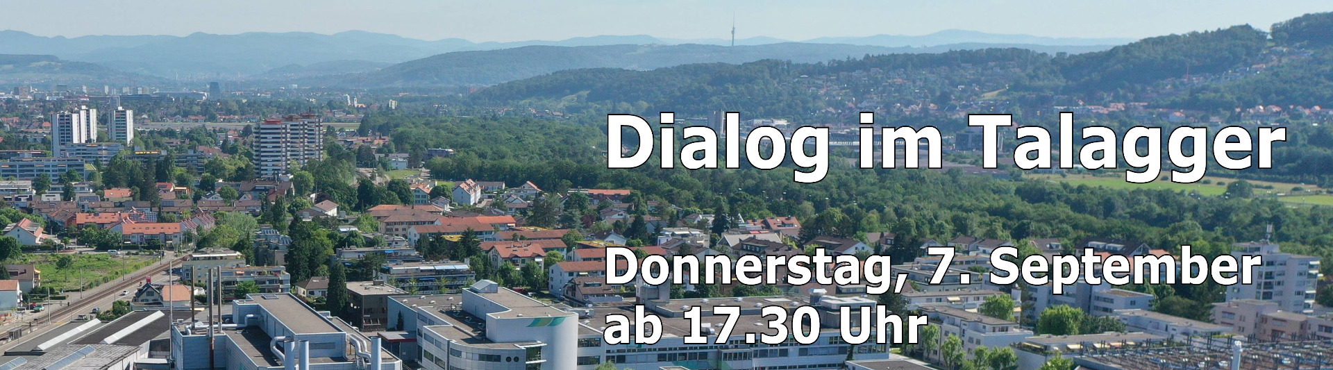 Dialog im Hinterkirch am 29. September