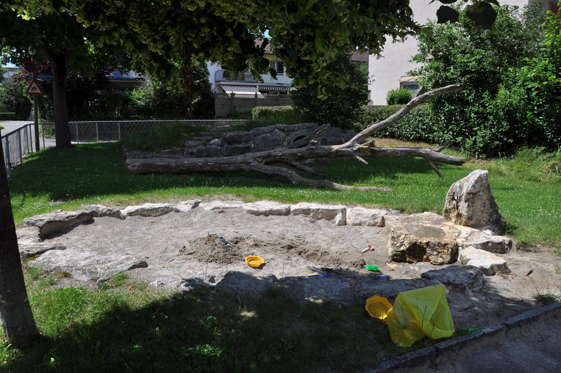 Spielplatz Angenstein mit schneller Rutschbahn