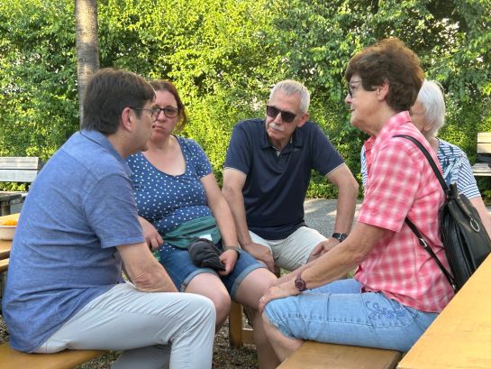 Dialog im Steinreben im Juni 2025